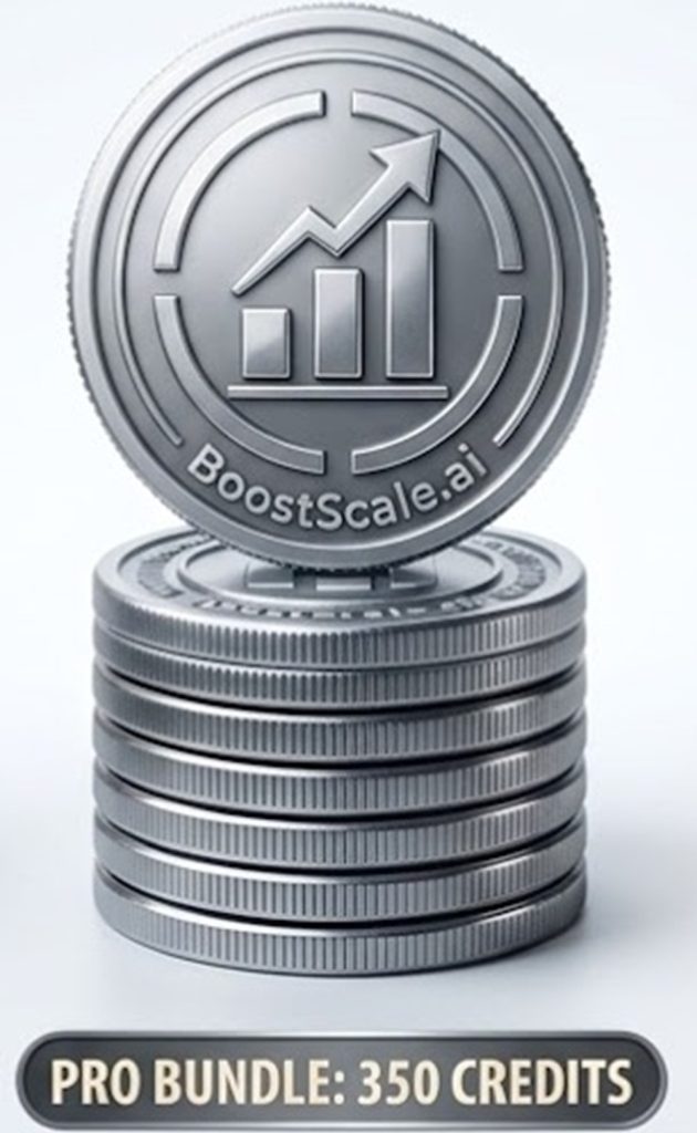 350 BoostScale.ai Credits